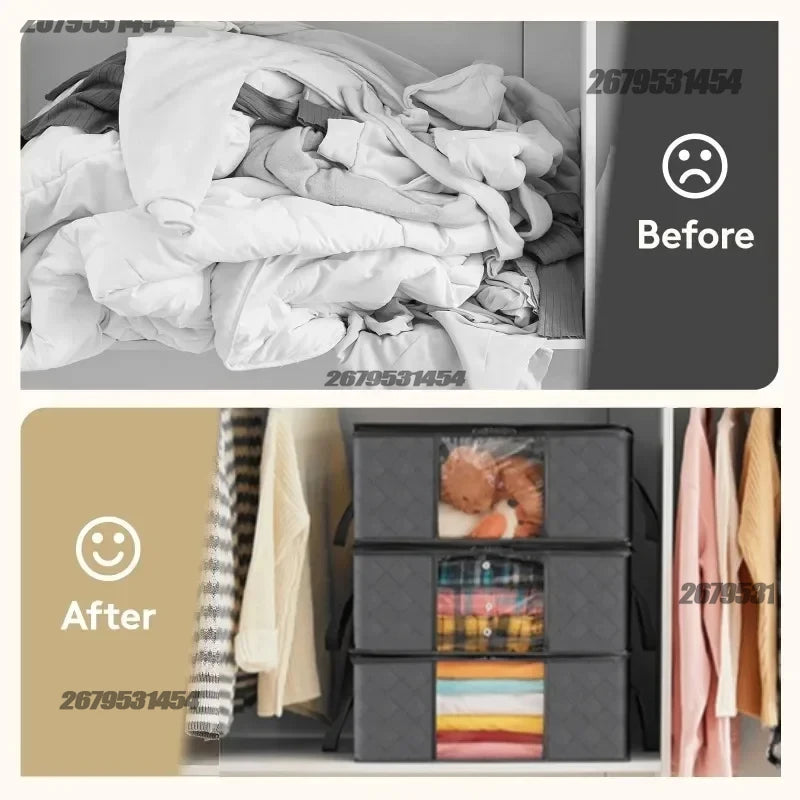 Storage Bags Shopping Suitcase Organizer Large Capacity Clothes