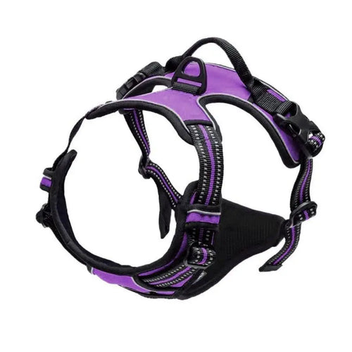 No Pull Dog Harness Front Clip Heavy Duty Reflective Easy Control