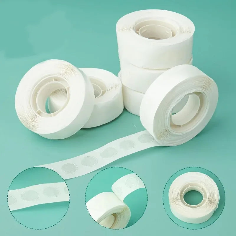 Double Sided Clear Sticky Point Tape Balloon Glue Dot Adhesive