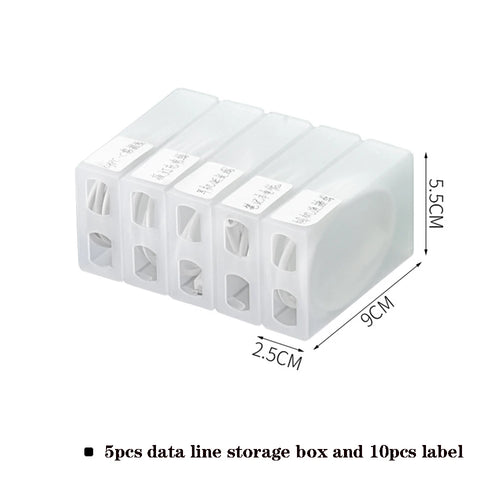 Transparent Plastic box Screw Compartment Box Jewelry Earring Display