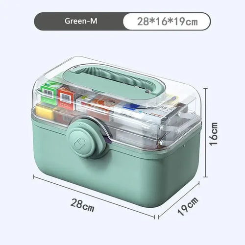 Clearance_3 Layers Large Capacity Medicine First Aid Kit Medicines