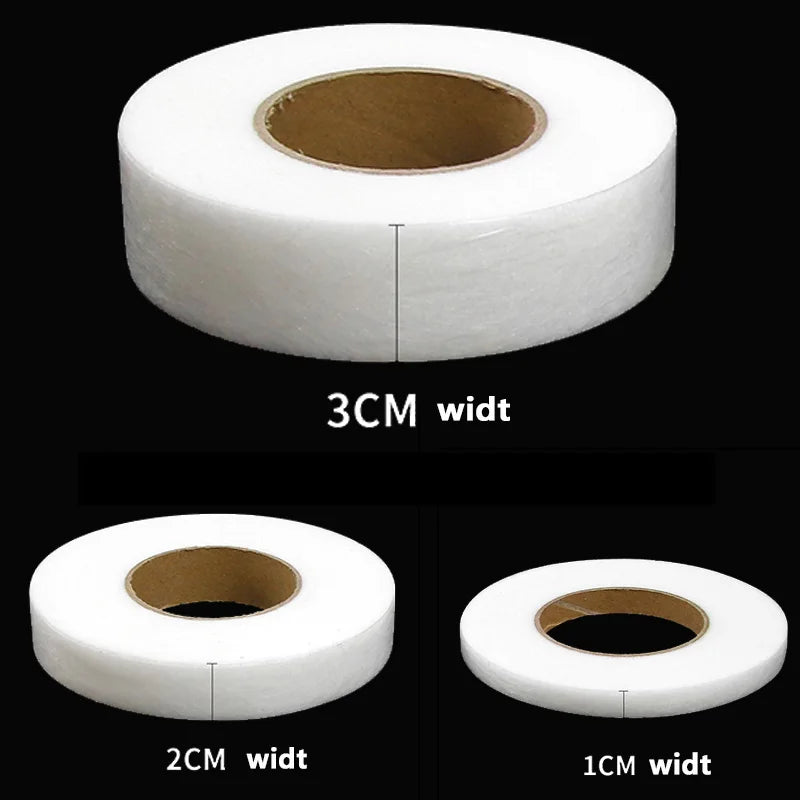 60M Pants Hem Tape Self-Adhesive Edge  Jean Clothes Length Shorten DIY