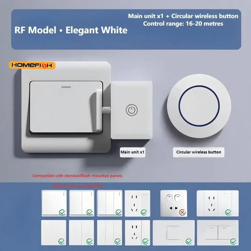Wireless Control Light Switch Off Tool Automatic Button Pusher