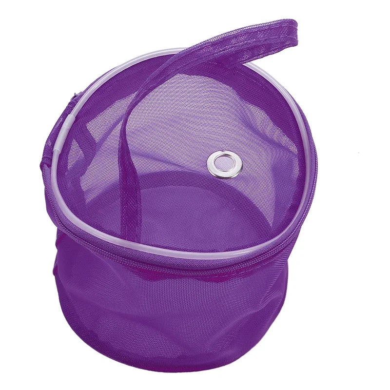 Portable Yarn Storage Bag Hollow Mesh Knitting Wool Yarn Bags Crochet