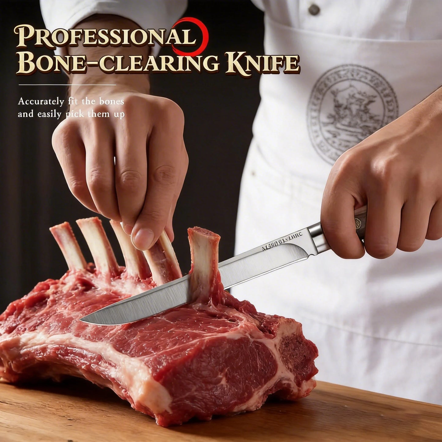 High-hardness stainless steel kitchen knife, professional fruit knife