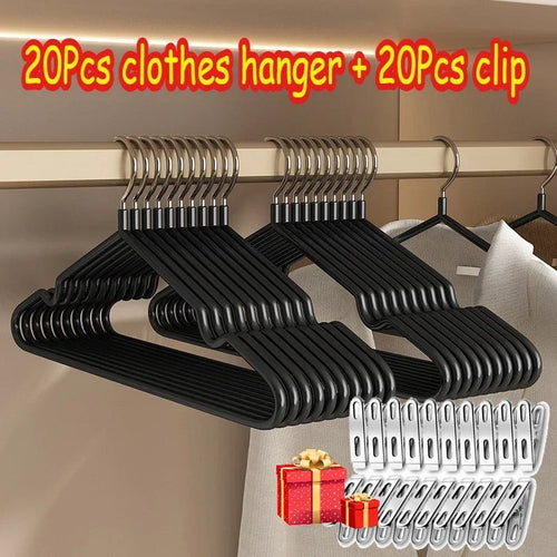 Non Marking Clothes Hangers for Home Use Non Slip Drying Hangers Metal