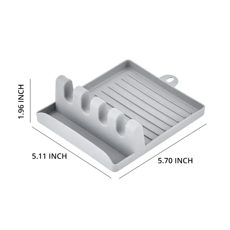 [Hot Sales] 1Pcspatula Rack Pot Lid Rack Shelves Counter Top Shovel