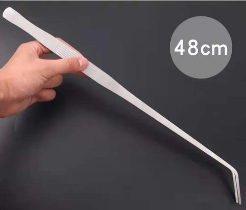 48cm Stainless Steel Tweezers Fish Tank Aquatic Plants Aqaurium Tool