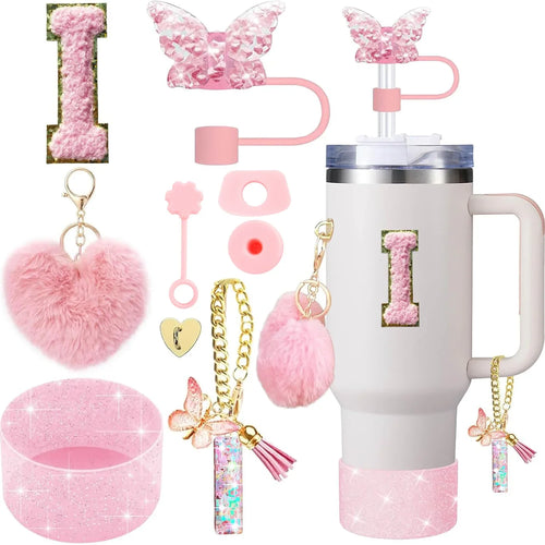 9PCS Cup Accessory Set for Stanley 30oz 40oz Butterfly Straw Cover Cap