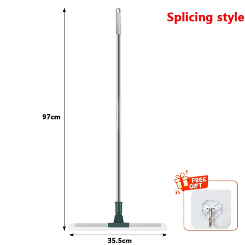 Cleaning Brush Long Handle Telescopic Magic Broom Silicone Floor Wiper