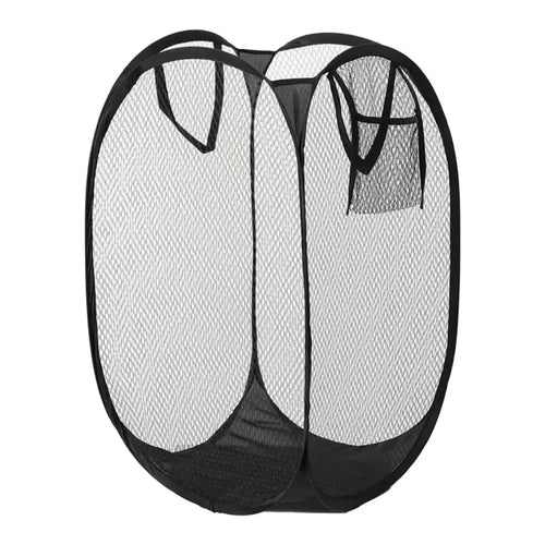 Dirty Clothes Basket Skeleton Ventilated Foldable Easy Storage