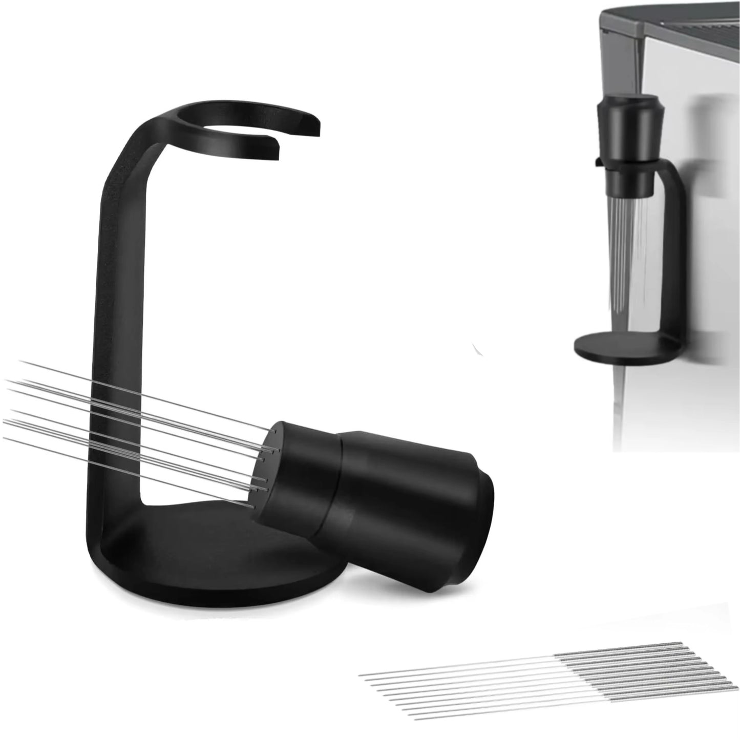 Magnetic Wdt Tool Espresso with, Espresso Distribution Tool Espresso