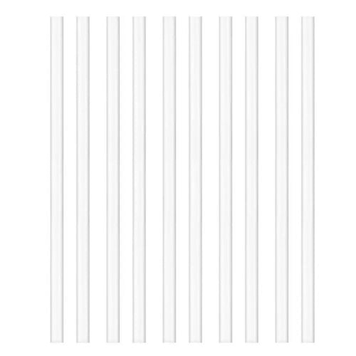 Reusable Straw with Cleaning Brush Plastic Replacement Straw