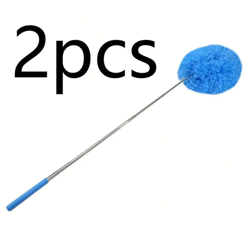 1PC Microfiber Ceiling Fan Duster Extends Up To 80cm Long Handled Dust