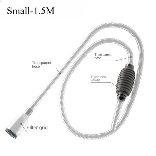 Aquarium Siphon Vacuum Cleaner Tool Set for Large Fish Tank