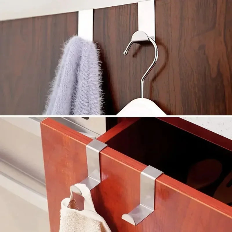 Z-Shaped Bathroom Cabinet By Hook Stainless Steel By Rear Hanger