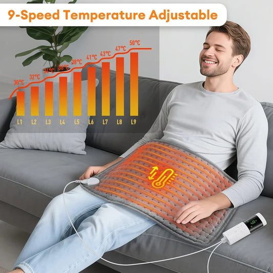 30*60cm Electric Heating Pads for Back Neck Shoulder Home Office