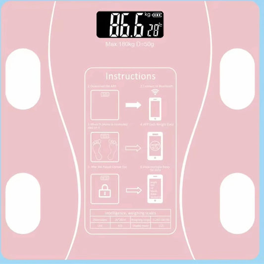 Body Fat Scale Smart Wireless Digital Bathroom Weight Scale Body