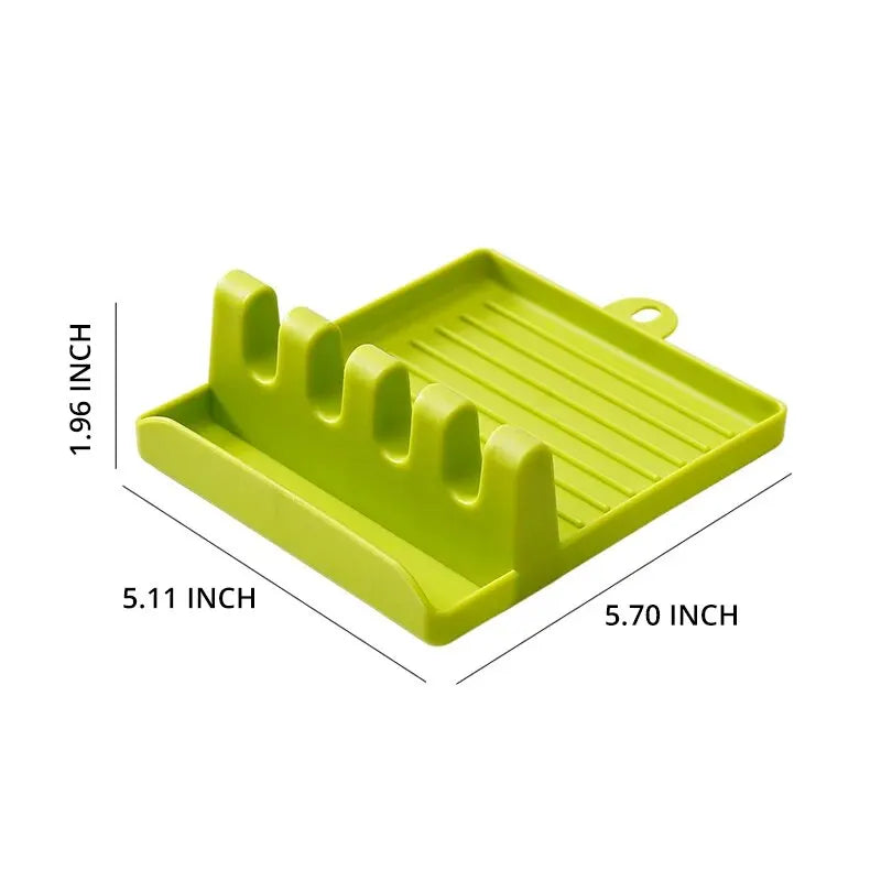 [Hot Sales] 1Pcspatula Rack Pot Lid Rack Shelves Counter Top Shovel