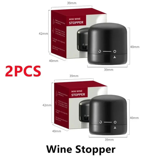 Wine Stopper 1/2 Piece Reusable Bar Accessories Silicone Sealing