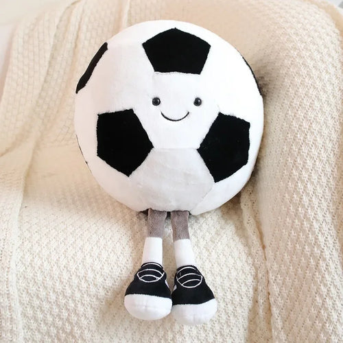 cm football doll, basketball plush toy, creative football doll,