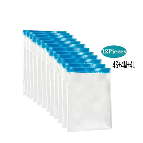 Travel Compression Bags, Roll Up Travel Space Saver Bags for Luggage,