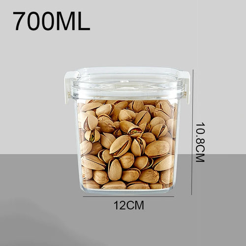 Vacuum Sealed Tank Coffee Beans Vacuum Jar Kitchen Cereals Storage Box