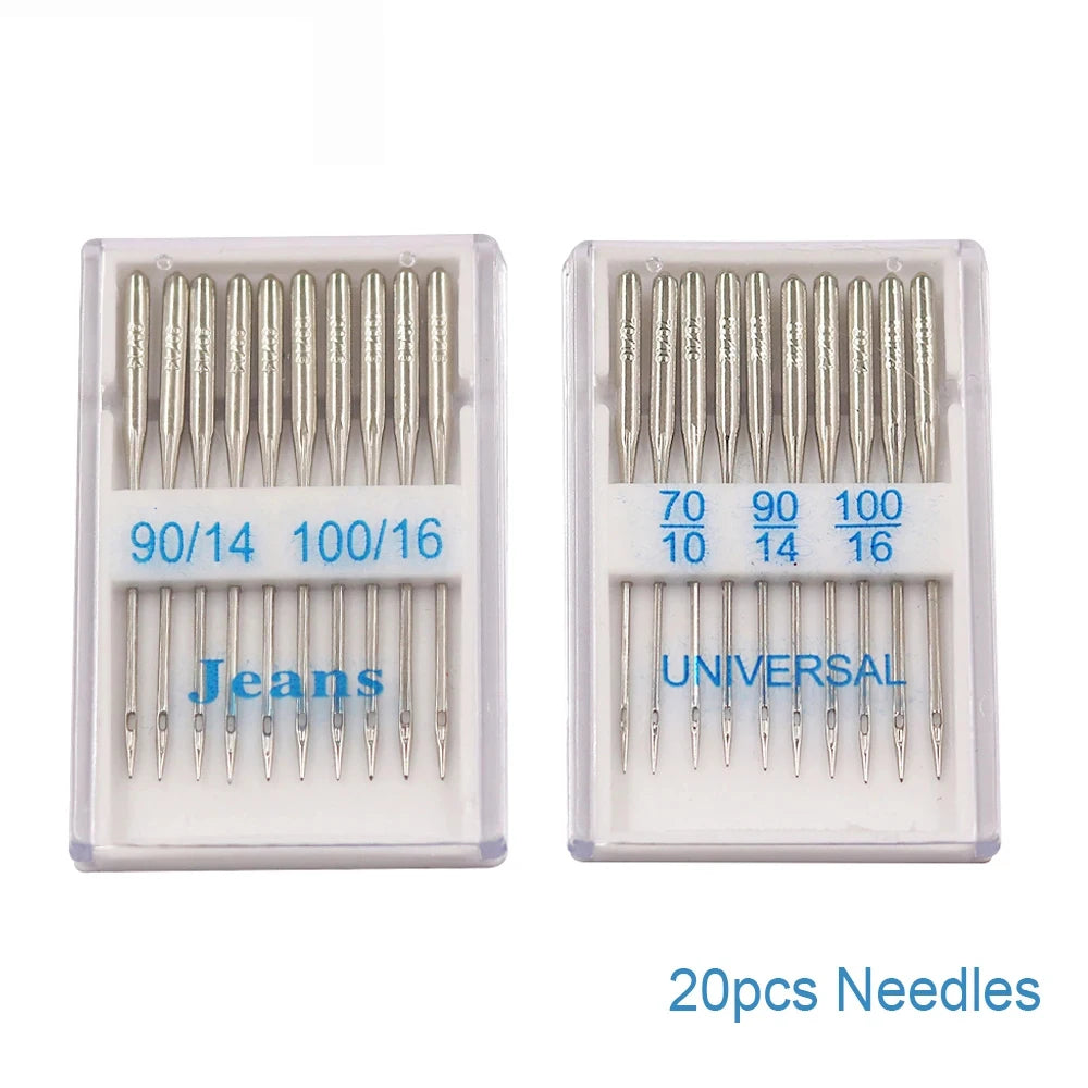 D&D 20pcs Sewing Machine Needles for Singer Brother Janome Varmax