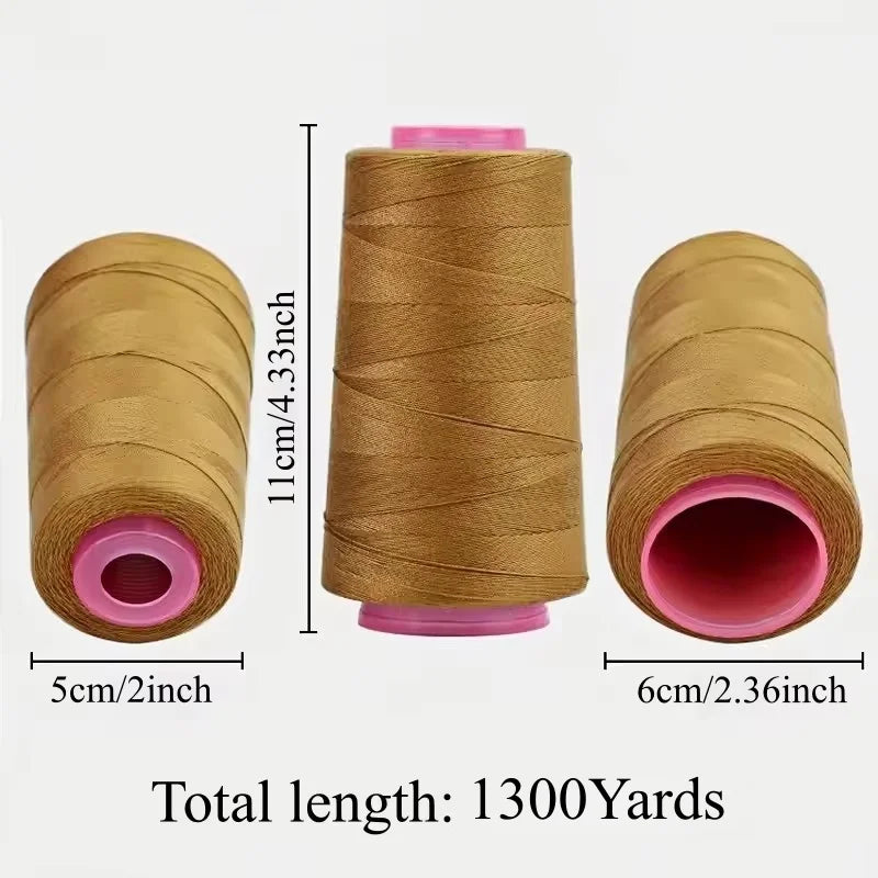 1300yards 203 Sewing Thread Thick Strong Upholstery Jeans Button