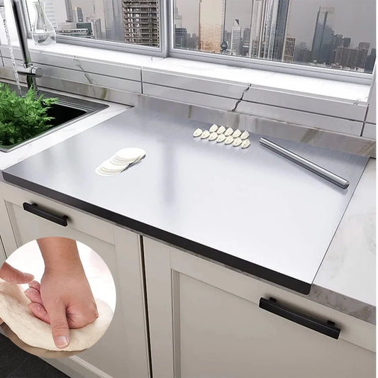 Food Grade Stainless Steel Chopping Board 304 Cutting Board Non-slip