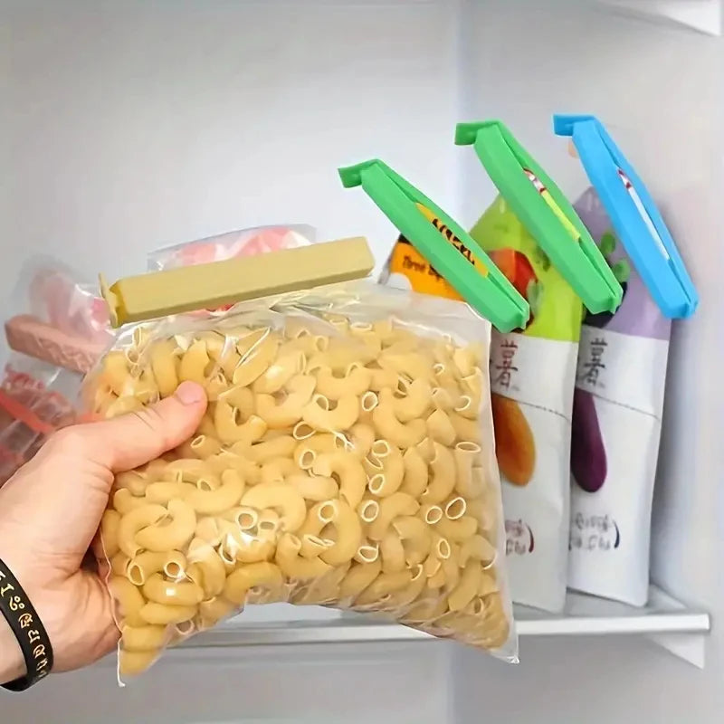 5-30pcs Colorful Sealing Clips Moisture-Proof Fresh-Keeping Snack Bag