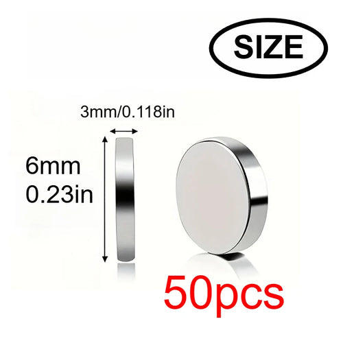 10x3/6x3mm mini whiteboard magnet, widely used in Halloween DIY,