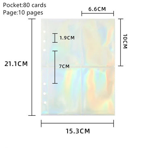 A5 Photocard Binder Cover Kpop Photo Album Simple Card Binder Collect