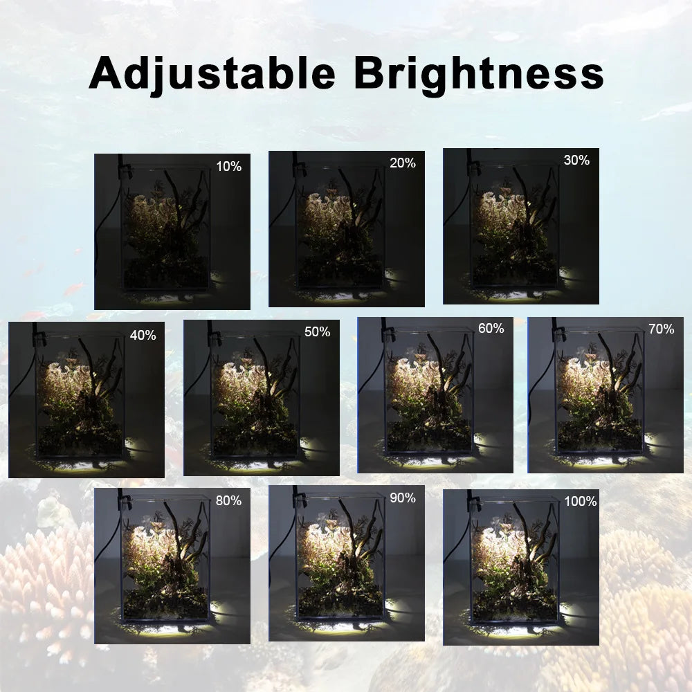 USB Aquarium Light Lighting plants Grow Light Super Slim LED 3W