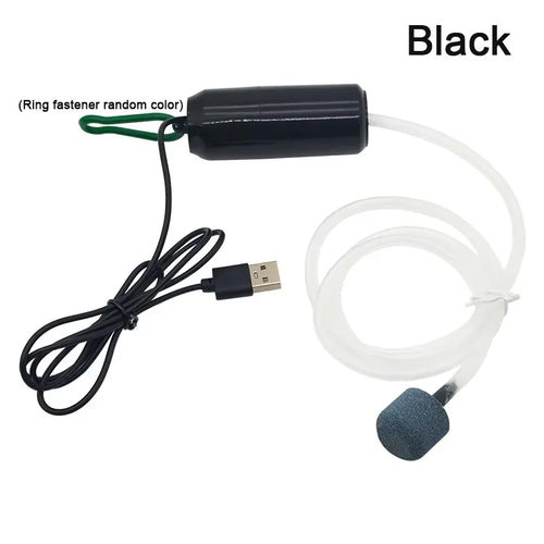 Aquarium USB Air Pump Fish Tank Silent Air Compressor Aquarium