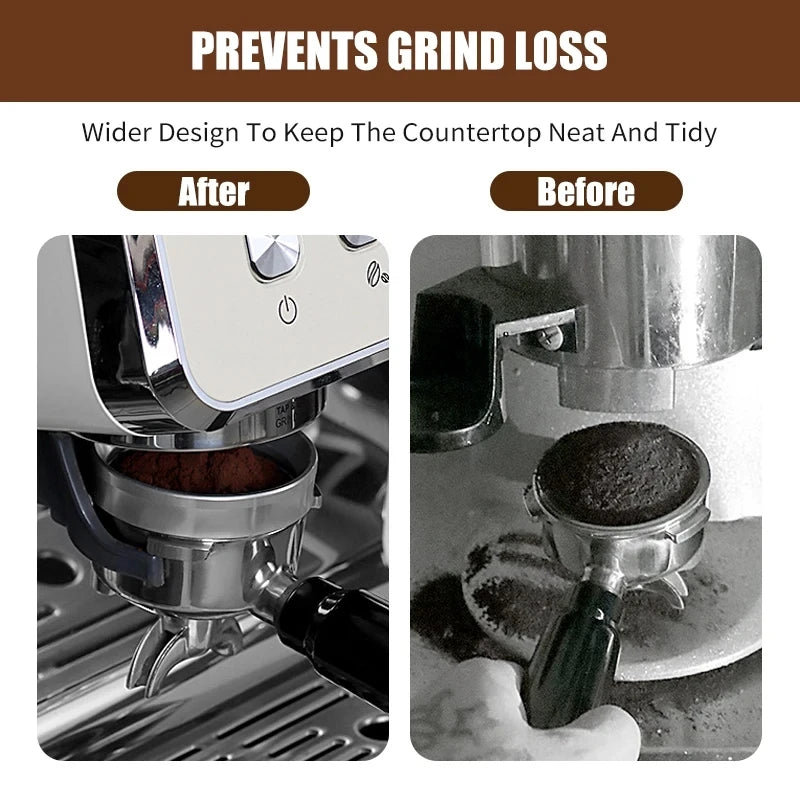 Coffee Dosing Ring 51mm 53mm 58mm Espresso Dosing Funnel Magnetic For