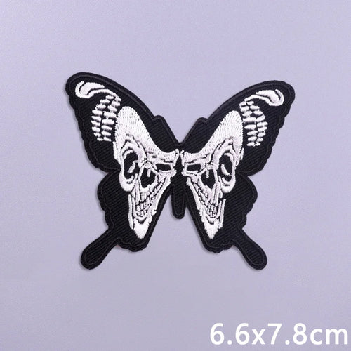 Punk Funny Patch Iron On Patches For Clothing Thermoadhesive Patches