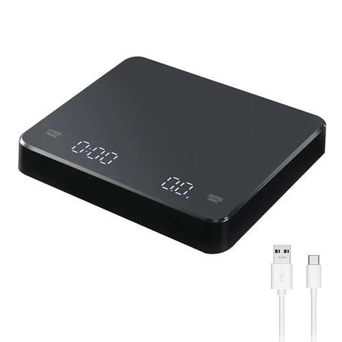 Digital Coffee Scale with Timer LED Screen Espresso USB 3kg