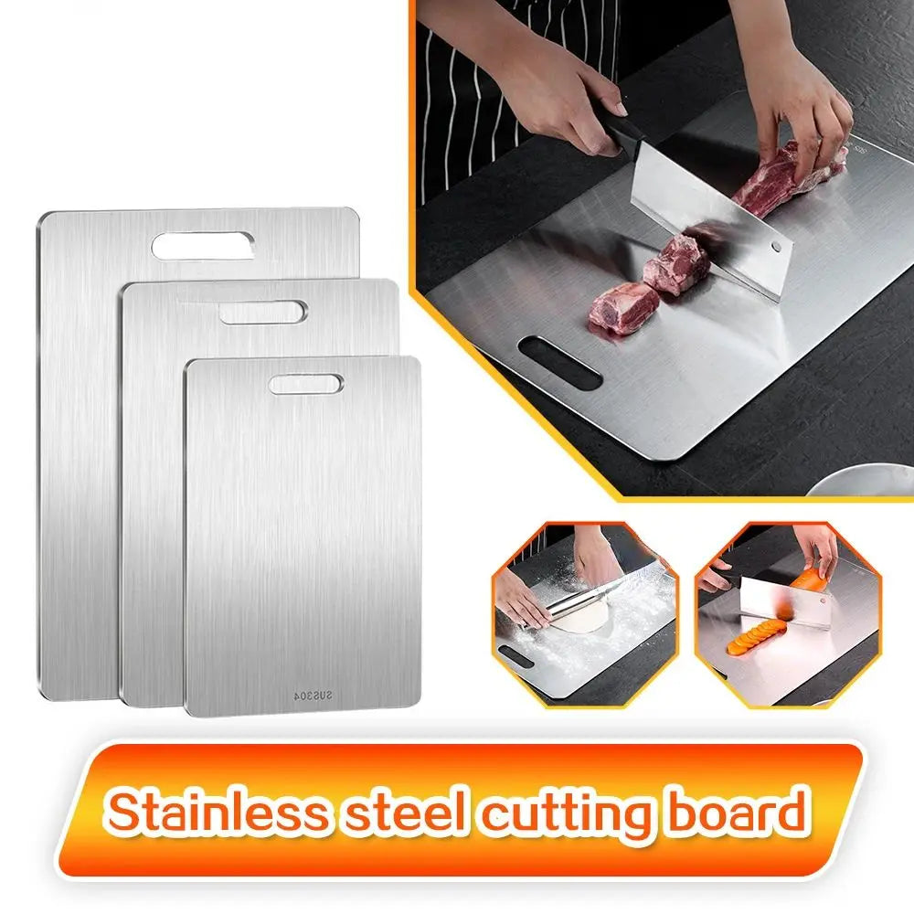 Thickened Stainless Steel Cutting Board Antibacterial and Mildew-proof