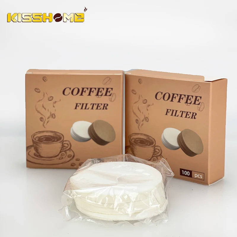 Coffee Filter Paper 51mm 53mm 58mm Round Disposable For Delonghi