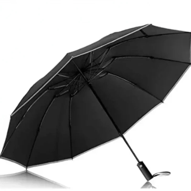 Men Women Umbrella  Fully Automatic Reverse Folding Umbrella with