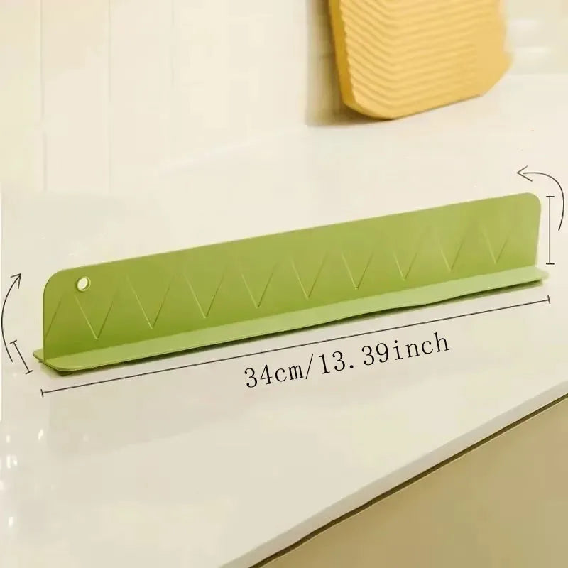 1PC Silicone Sink Baffle Splash Guard with Suction Cup Pool To Protect