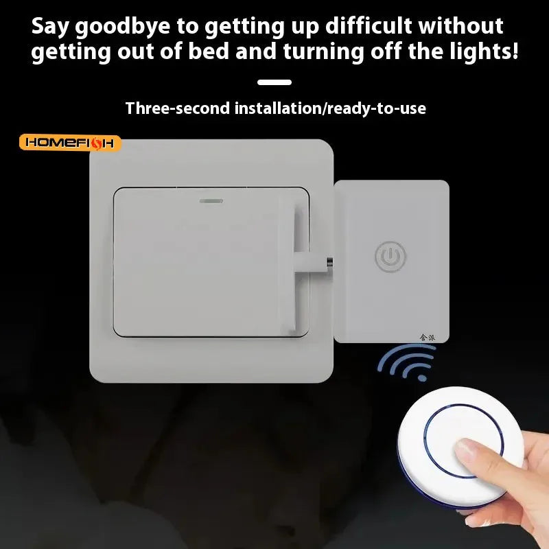 Wireless Control Light Switch Off Tool Automatic Button Pusher