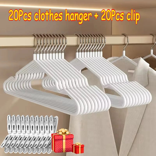 Non Marking Clothes Hangers for Home Use Non Slip Drying Hangers Metal