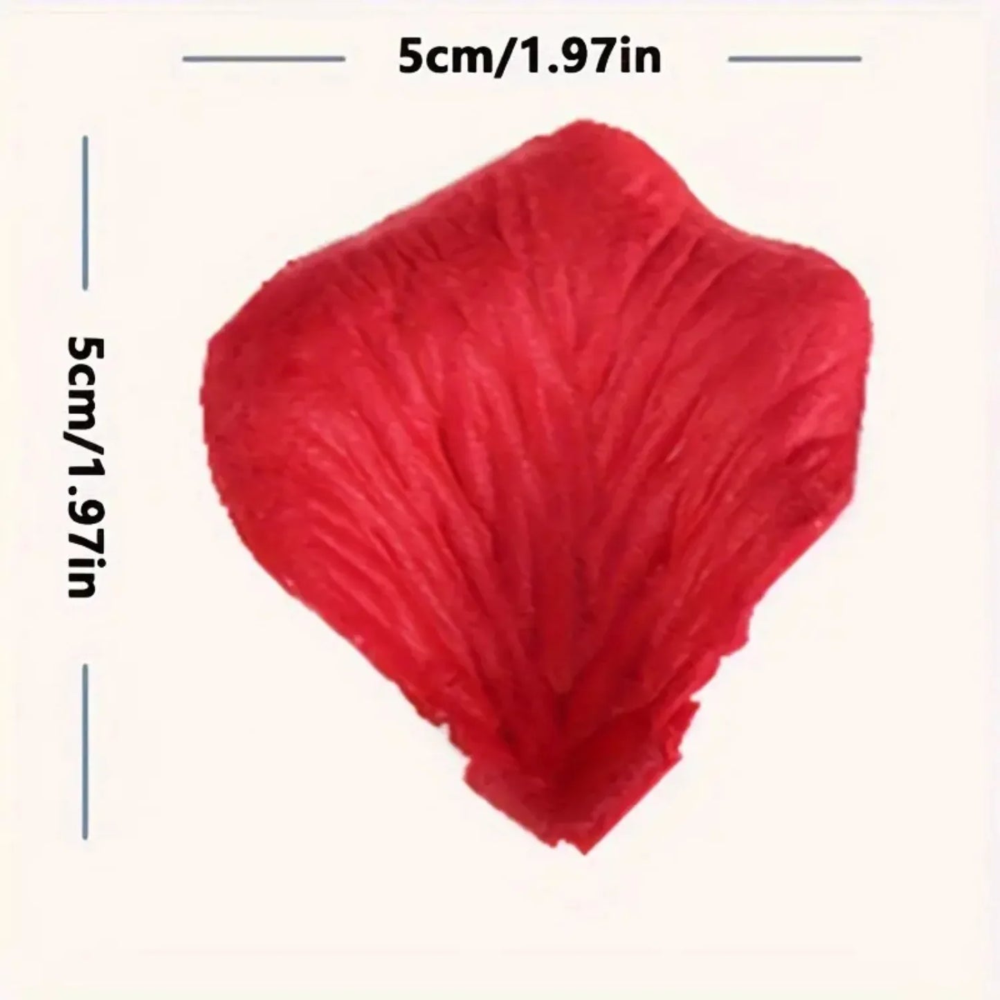 2000Pcs Artificial Fake Rose Petals Colorful Simulation Silk Rose