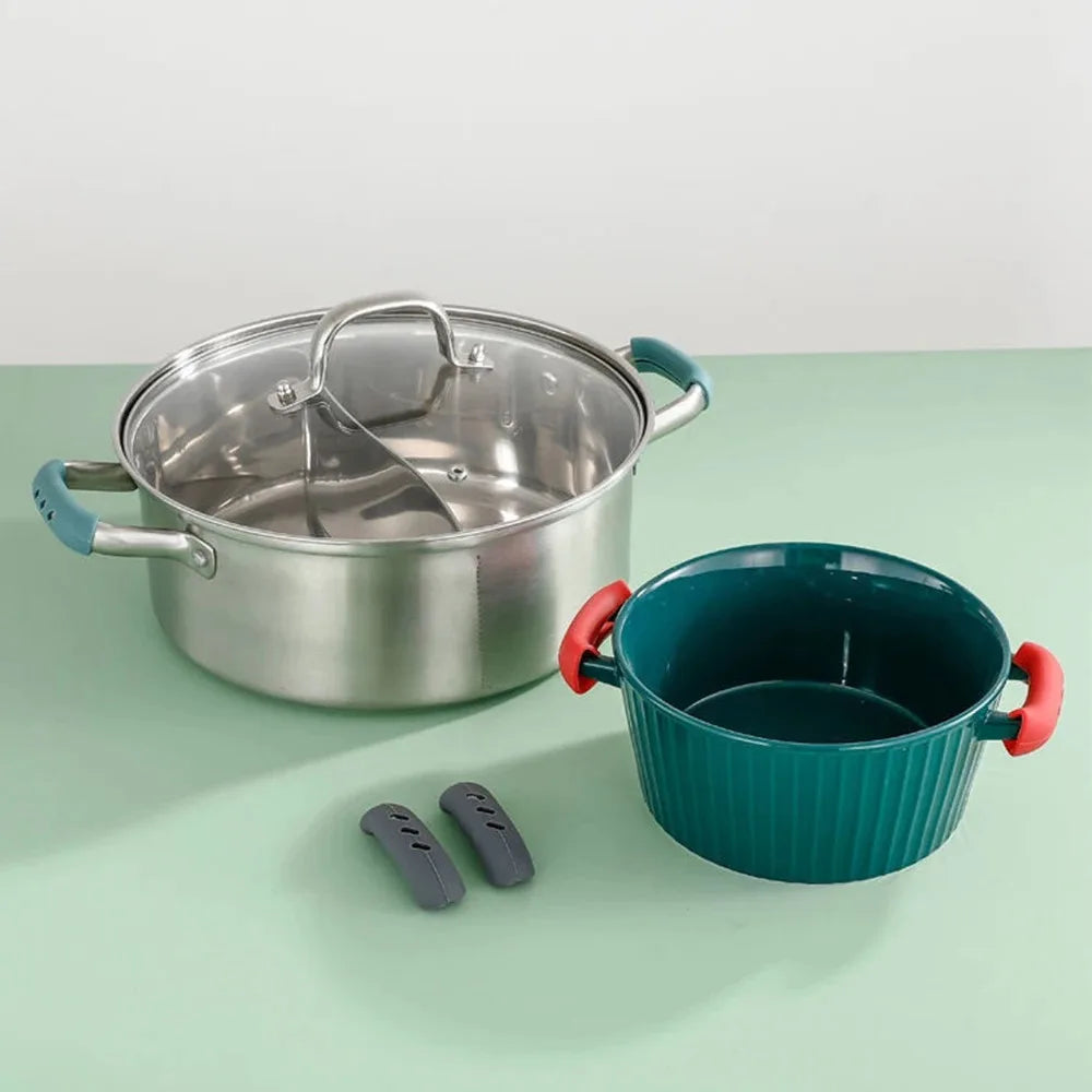 YS00050--2PCS  Grip Silicone Pot Holder Sleeve Heat Resistant Pot