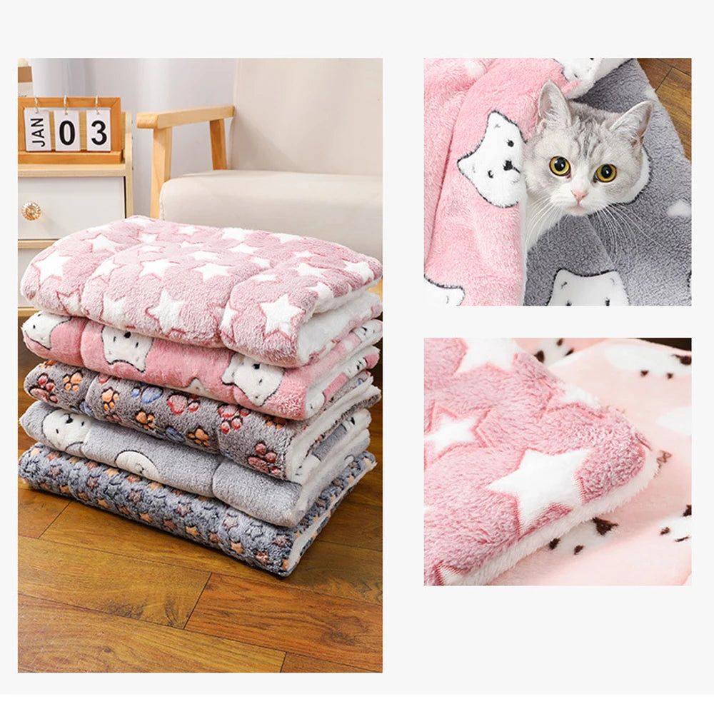 Thickened Comfortable Warm Small Cat Sleeping Cushion Skin-friendly