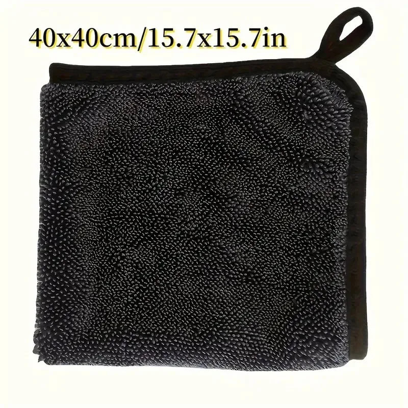 3pc Ultra-Absorbent Microfiber Cleaning Cloth - Soft, Durable &