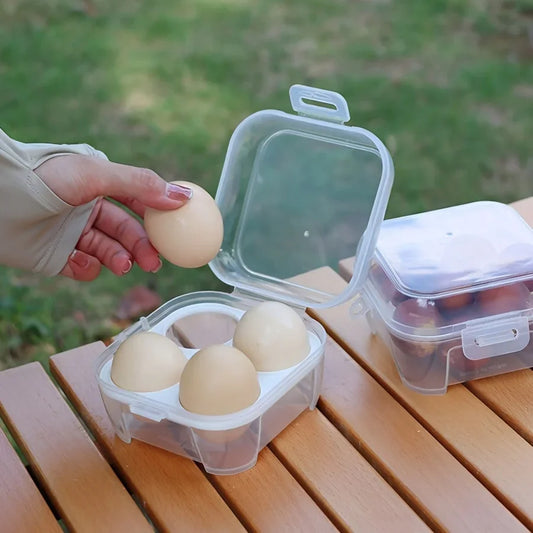 Outdoor Shockproof Egg Box Storage Box, Portable Camping Shatterproof