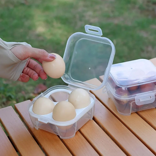 Outdoor Shockproof Egg Box Storage Box, Portable Camping Shatterproof